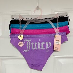 Juicy Couture- 5 Pack Panties